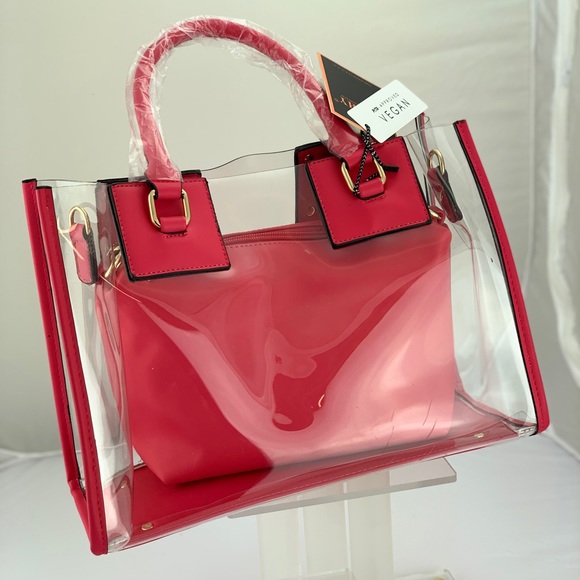 Transparent Clear Tote Bag With Handle - Picture 3 of 7